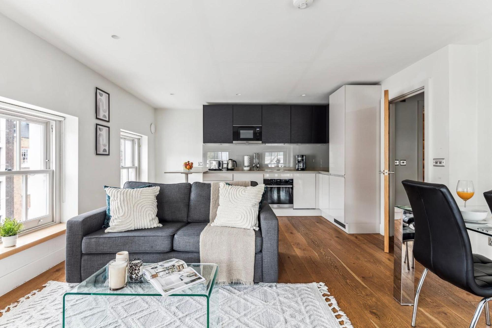 Modern 1Br In Central Fitzrovia - Cityapartmentstay Londra Dış mekan fotoğraf