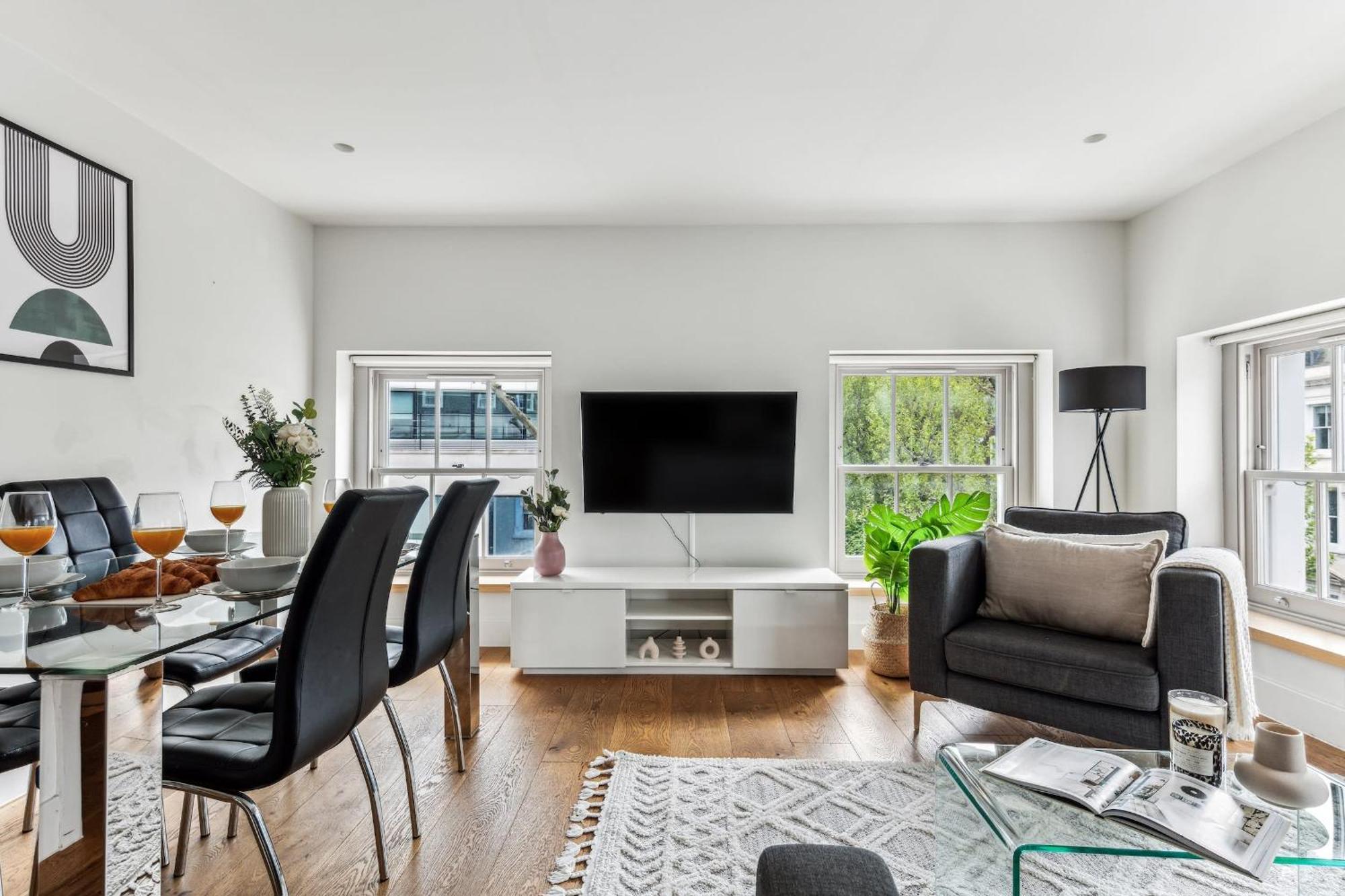 Modern 1Br In Central Fitzrovia - Cityapartmentstay Londra Dış mekan fotoğraf